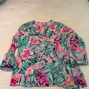 Lily Pulitzer xs long sleeve blouse